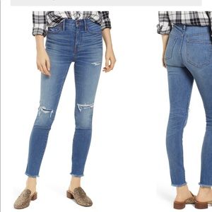 Madewell 10-Inch High Rise Skinny Jeans